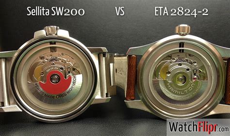 eta 2824 vs sw 200